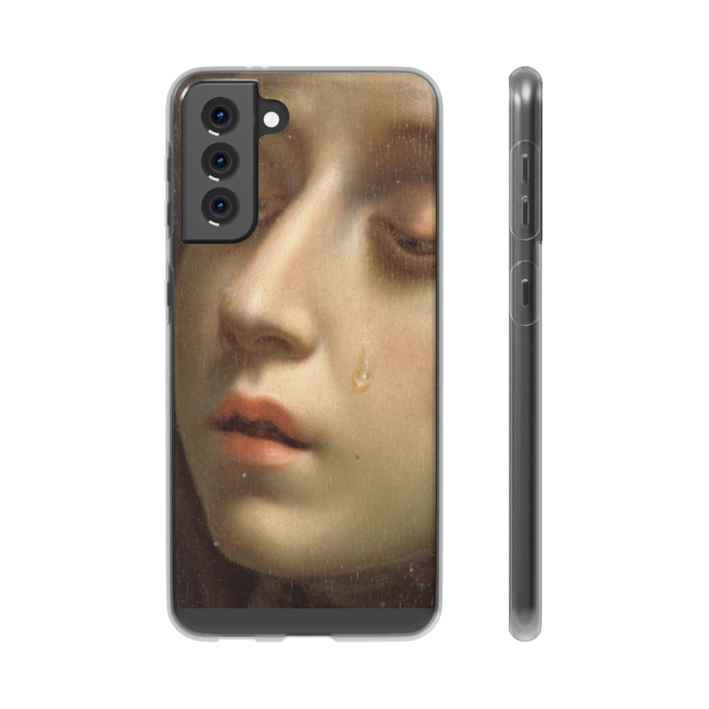 Renaissance tears detail iPhone Case, Aesthetic iPhone case