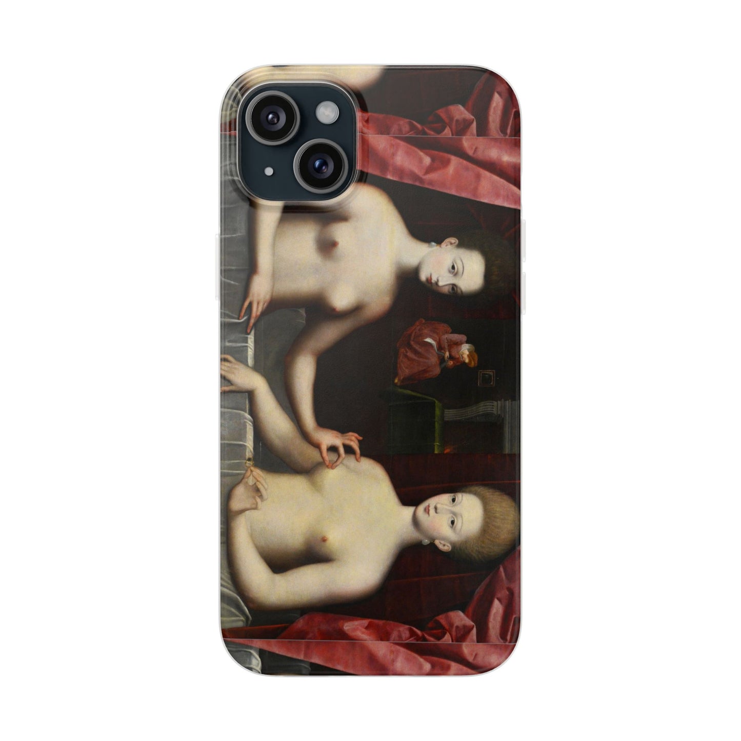 Gabrielle d'Estrées and One of Her Sisters iPhone case, Art iPhone case