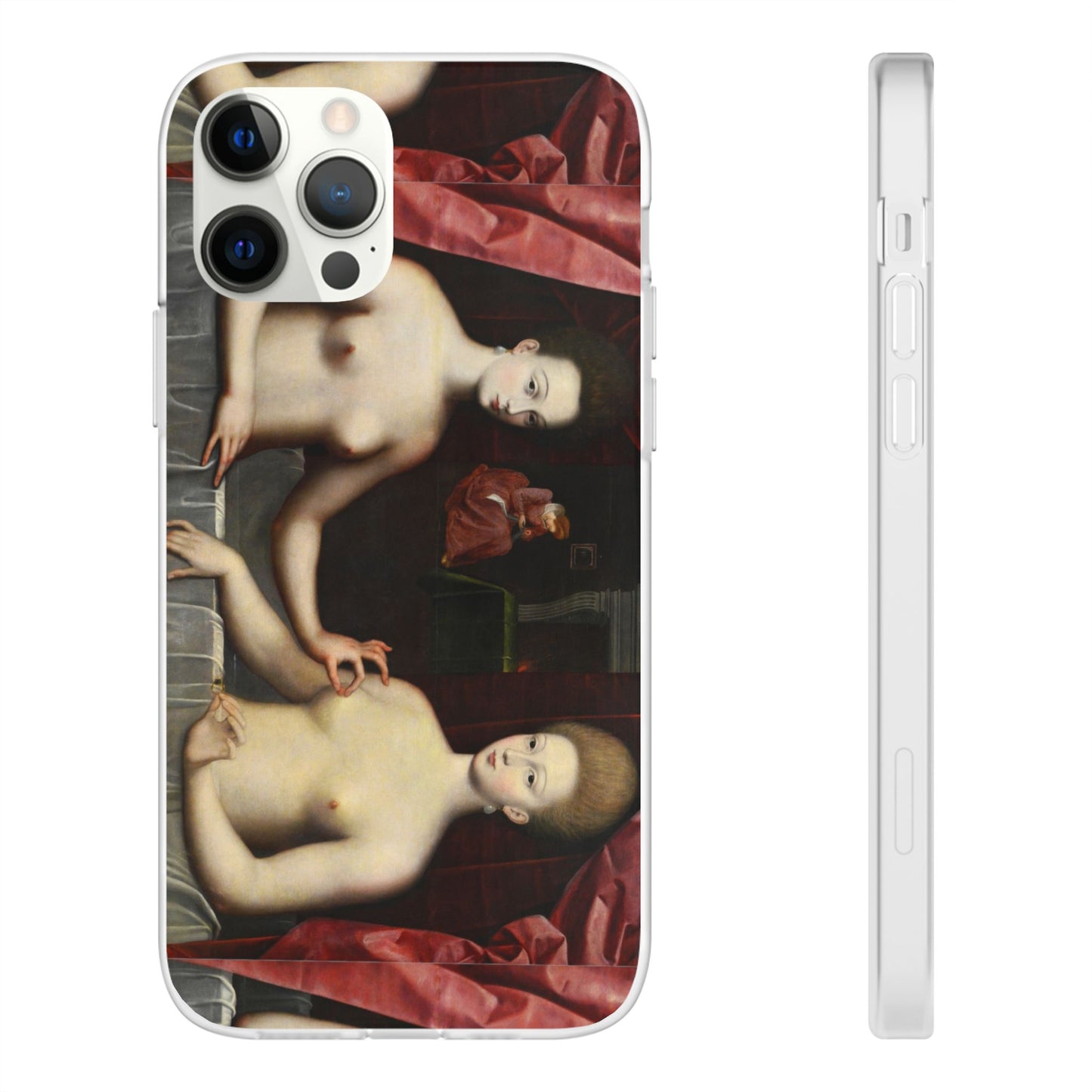 Gabrielle d'Estrées and One of Her Sisters iPhone case, Art iPhone case