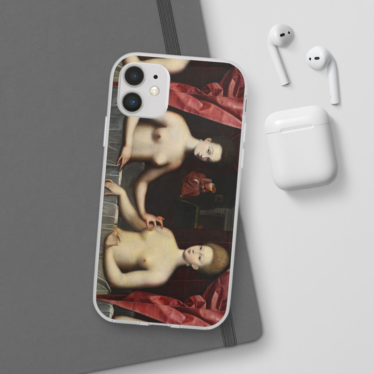 Gabrielle d'Estrées and One of Her Sisters iPhone case, Art iPhone case