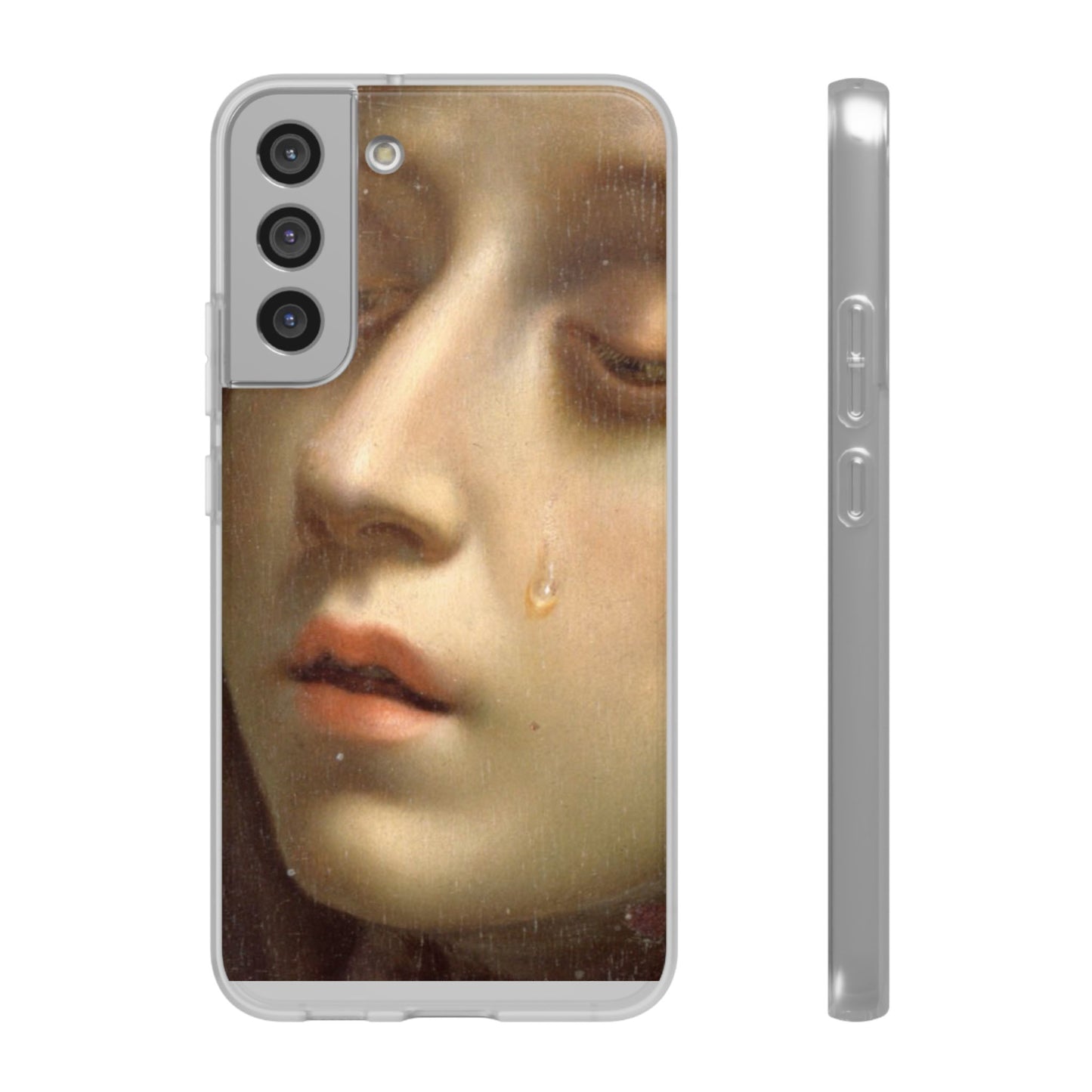 Renaissance tears detail iPhone Case, Aesthetic iPhone case