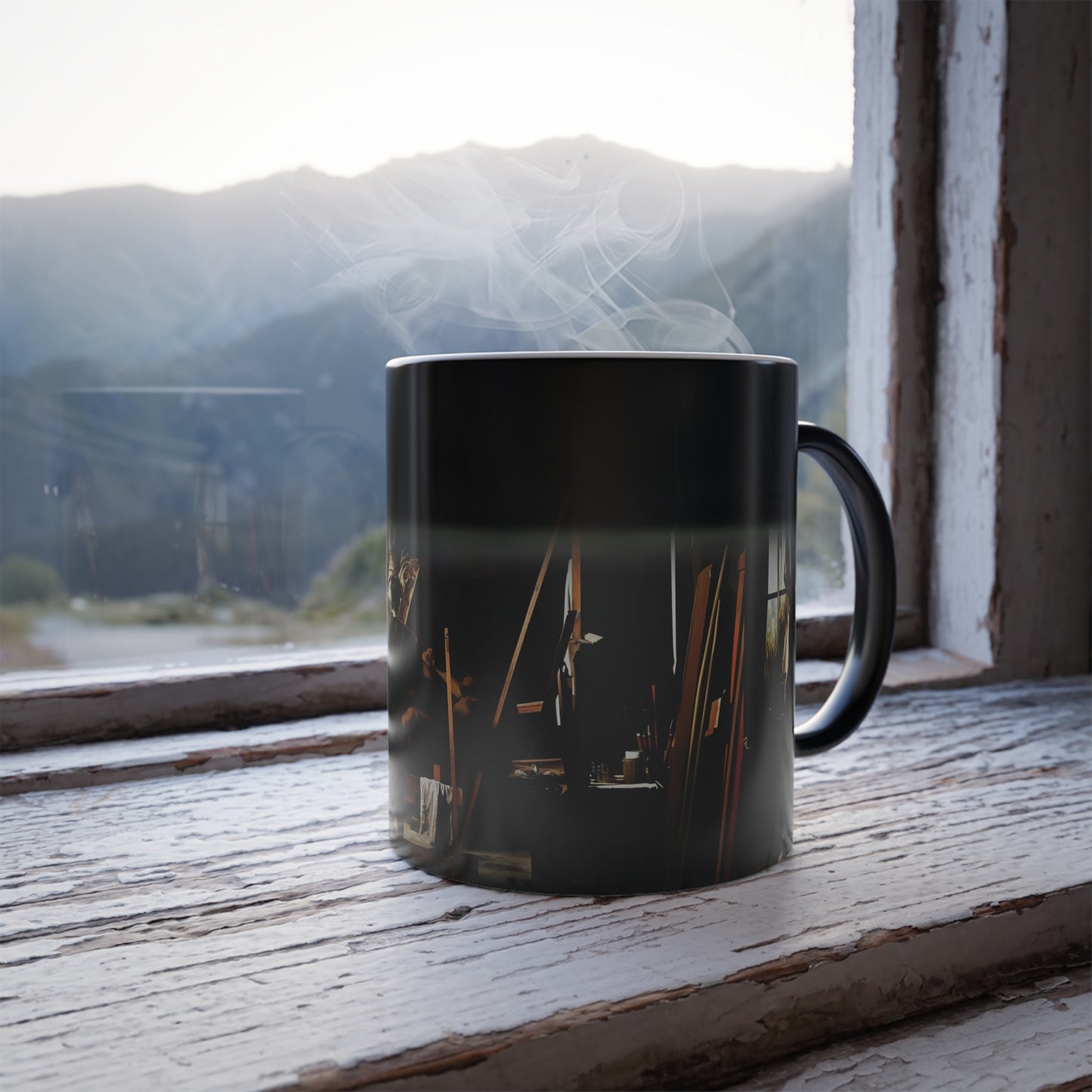Color Morphing Coffee Mug - Artistic Design for Home & Office