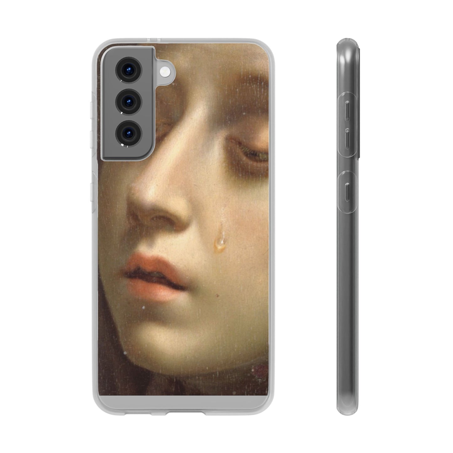 Renaissance tears detail iPhone Case, Aesthetic iPhone case