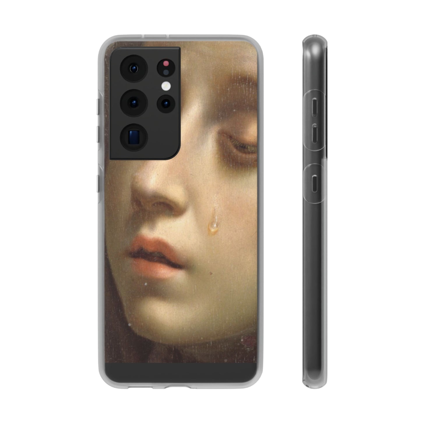 Renaissance tears detail iPhone Case, Aesthetic iPhone case