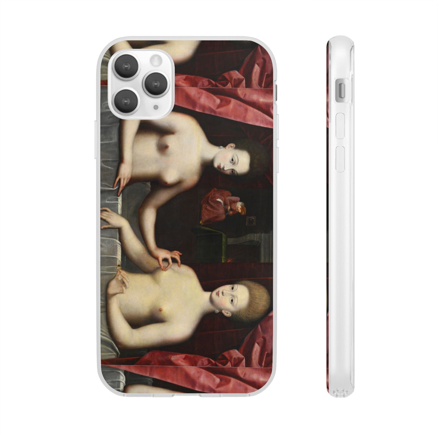 Gabrielle d'Estrées and One of Her Sisters iPhone case, Art iPhone case