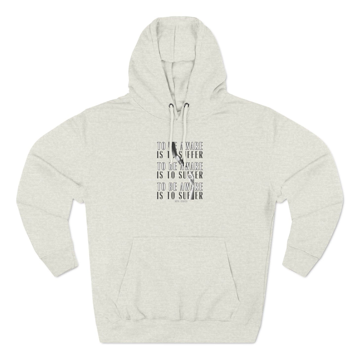 To be aware is to suffer Hoodie