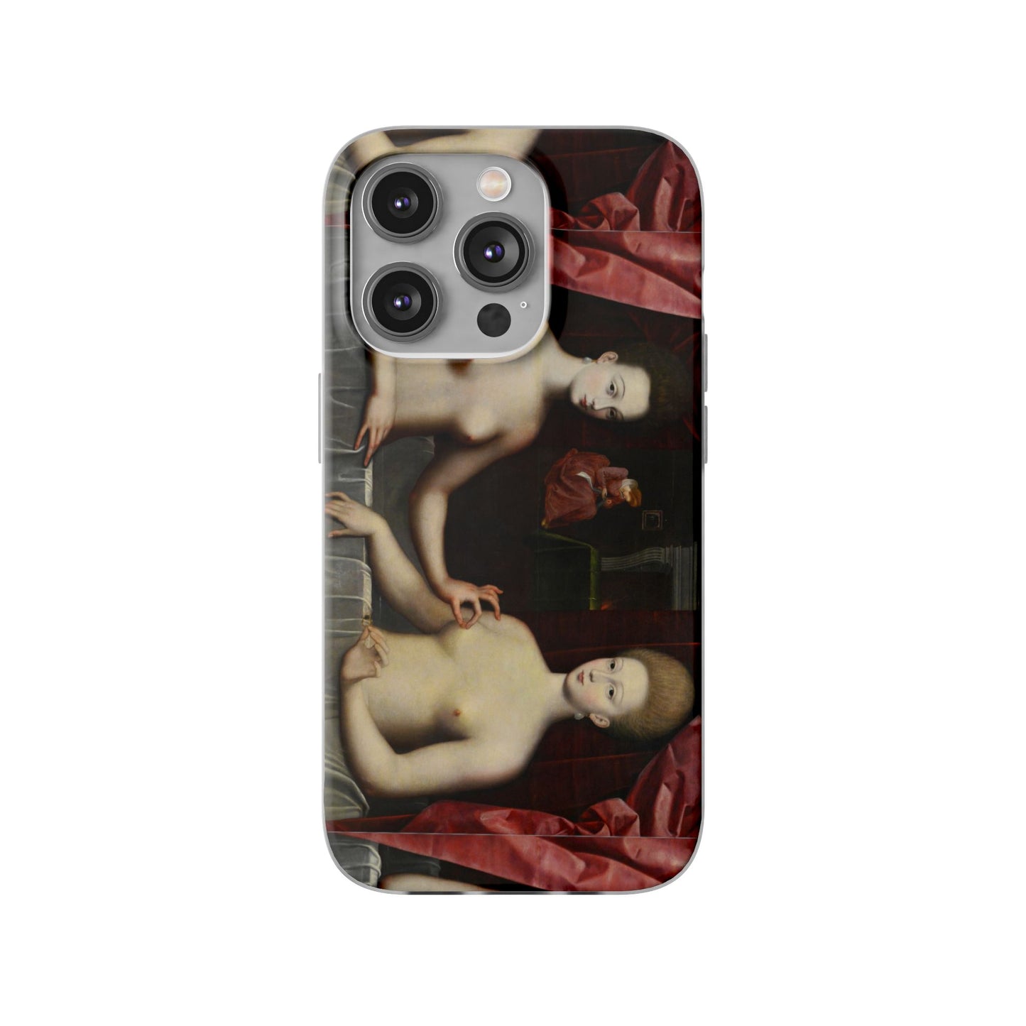 Gabrielle d'Estrées and One of Her Sisters iPhone case, Art iPhone case