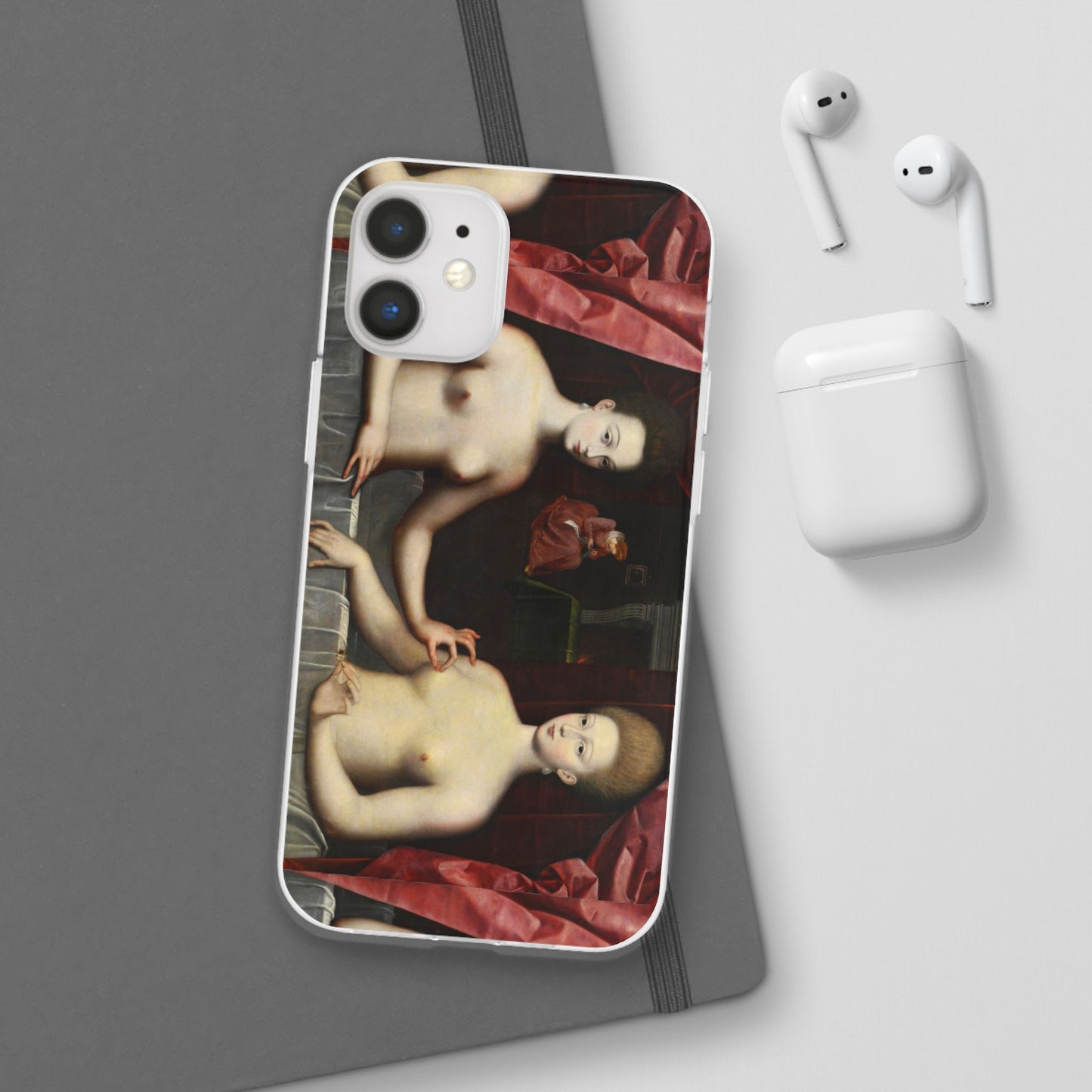 Gabrielle d'Estrées and One of Her Sisters iPhone case, Art iPhone case