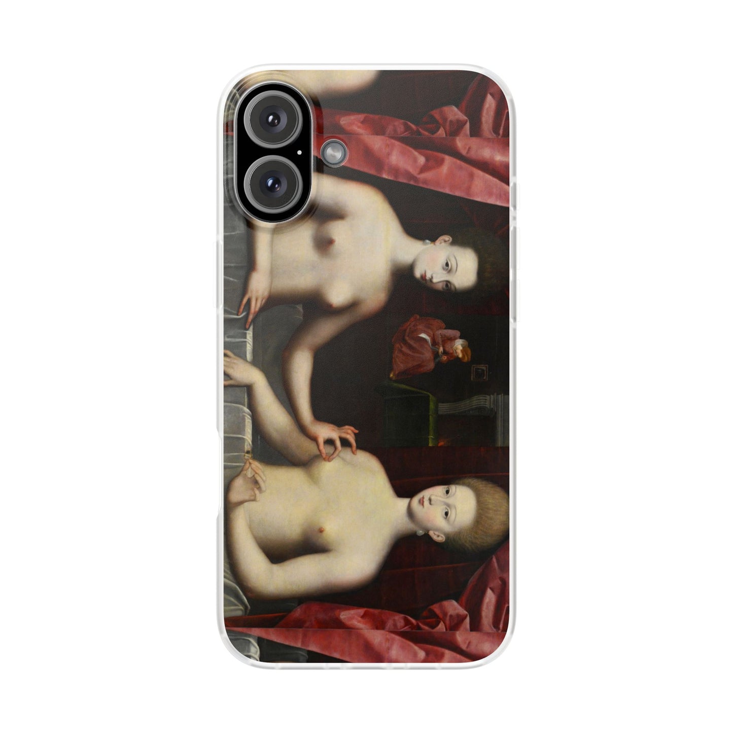 Gabrielle d'Estrées and One of Her Sisters iPhone case, Art iPhone case