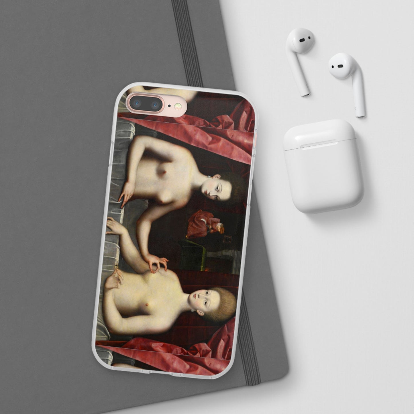 Gabrielle d'Estrées and One of Her Sisters iPhone case, Art iPhone case