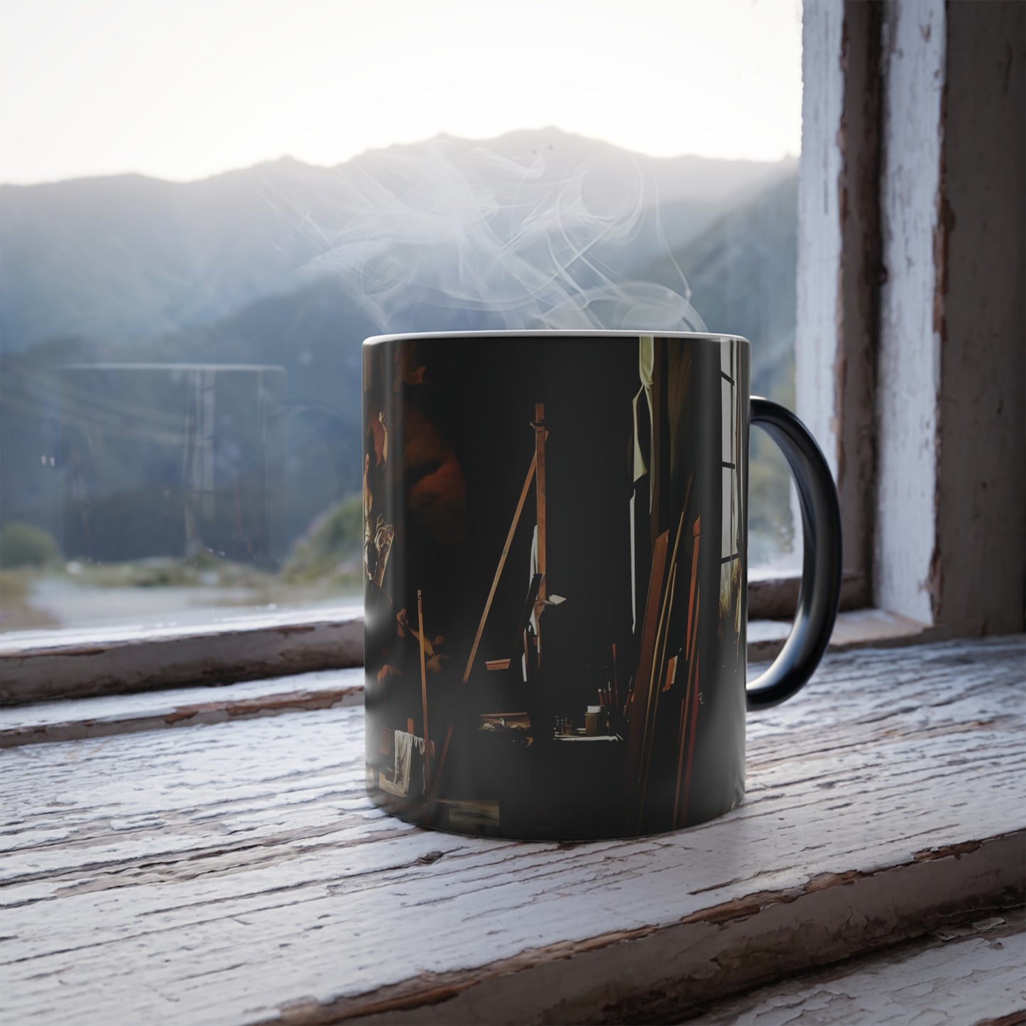 Color Morphing Coffee Mug - Artistic Design for Home & Office
