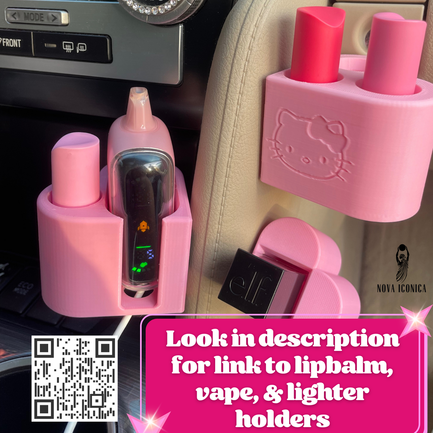 AirPod Holder – Car Organizer for Wireless Earbuds – Nova Iconica