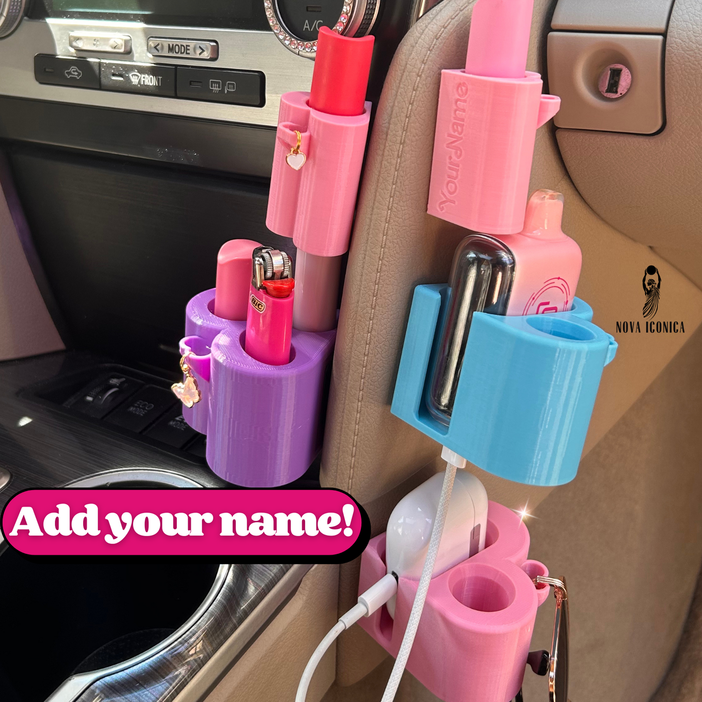 AirPod Holder – Car Organizer for Wireless Earbuds – Nova Iconica