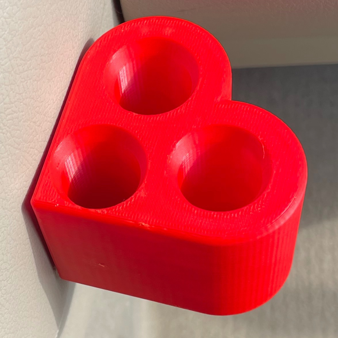 Lip Balm Holder Car Accessory (3 Holes)