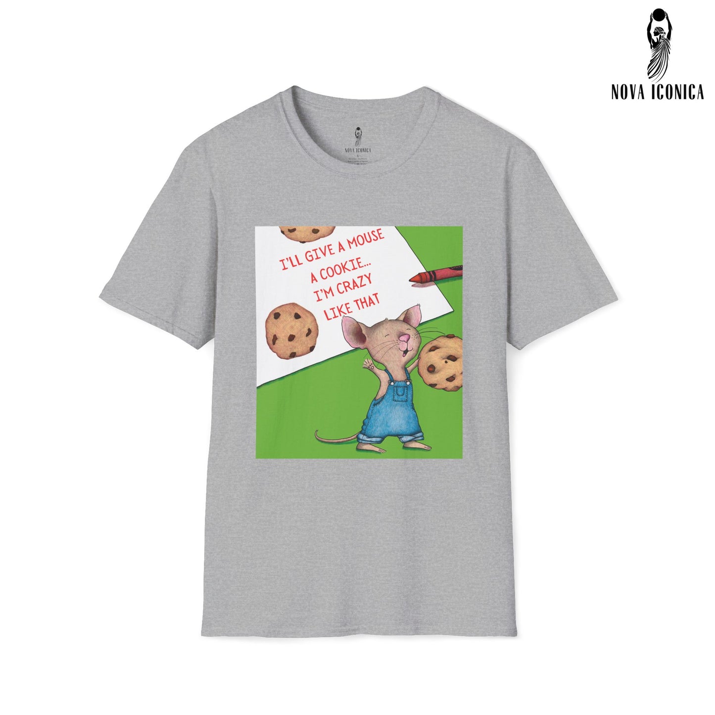 If You Give Mouse A Cookie Shirt, If you give your teacher a cookie,Christmas gift for teacher, teacher appreciation, funny children's shirt