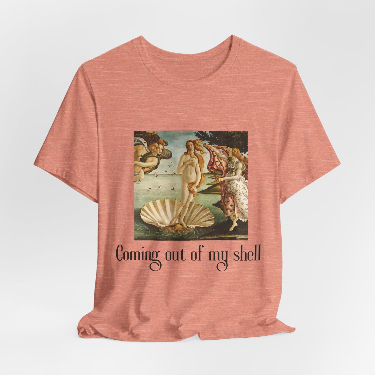 Birth of Venus, Sandro Botticelli Painting, Unisex T-Shirt, Art T-Shirt, Fine Art, Art Lover Gift, Gift for Her, Gift for Him, Art History