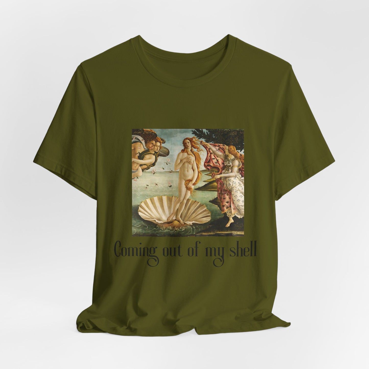 Birth of Venus, Sandro Botticelli Painting, Unisex T-Shirt, Art T-Shirt, Fine Art, Art Lover Gift, Gift for Her, Gift for Him, Art History