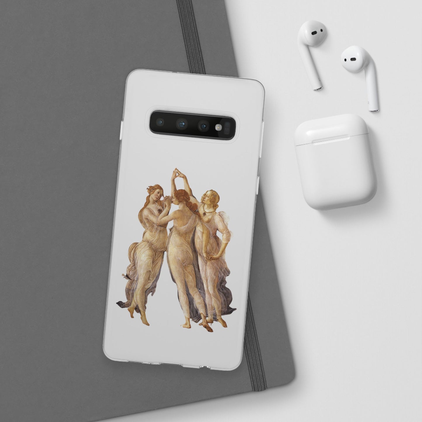 Three Graces Clear iPhone Case,Classical art phone case,aesthetic,arttok,iPhone android wireless charging,Feminist,Renaissance