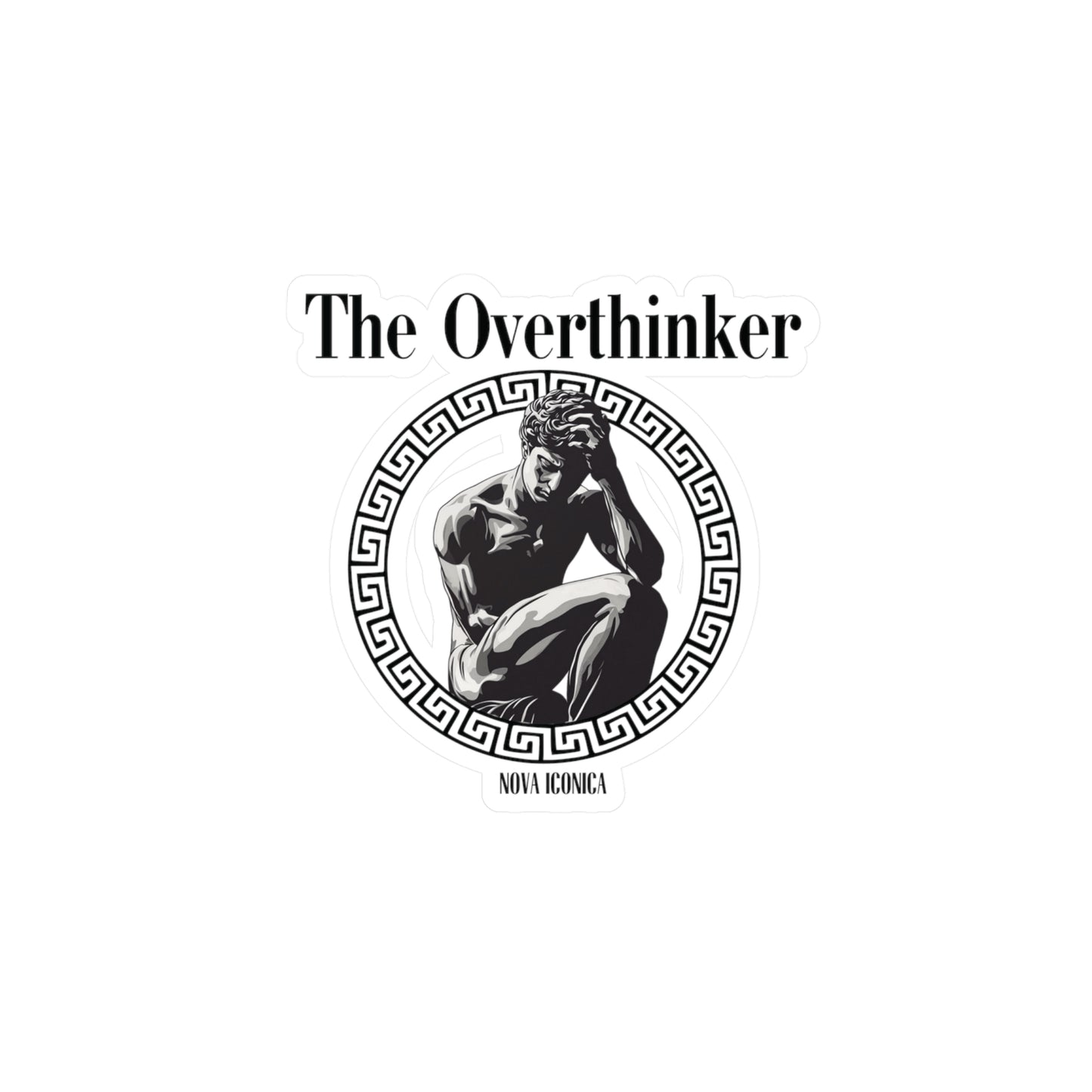 The Overthinker Sticker