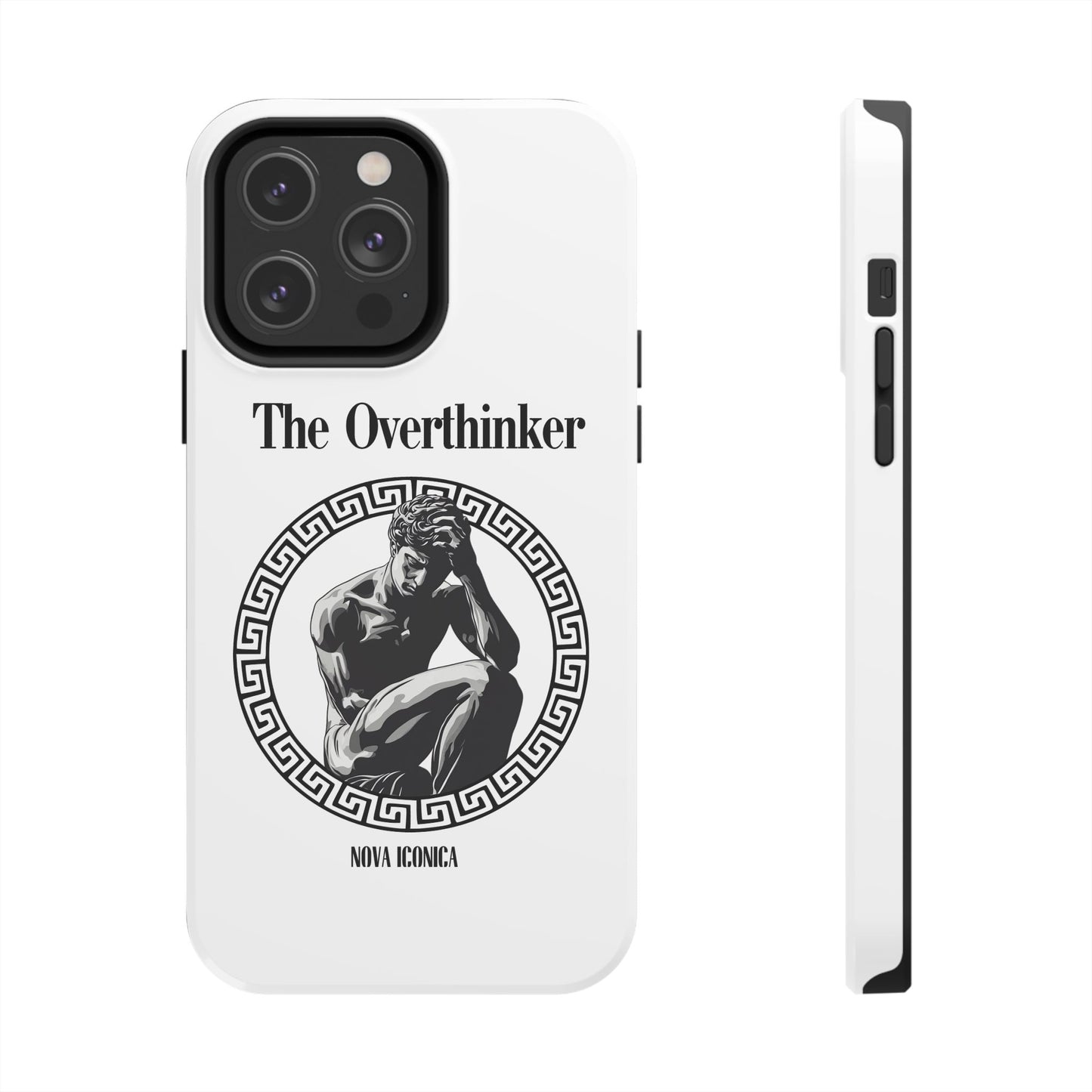 Overthinker Phone case, tough phone case, hybrid phone case, protective phone case, overthinker iphone case, overthinker samsung case