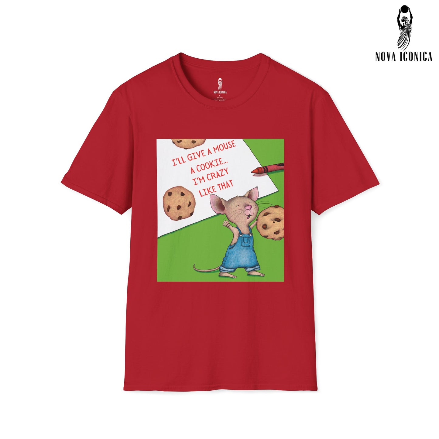 If You Give Mouse A Cookie Shirt, If you give your teacher a cookie,Christmas gift for teacher, teacher appreciation, funny children's shirt