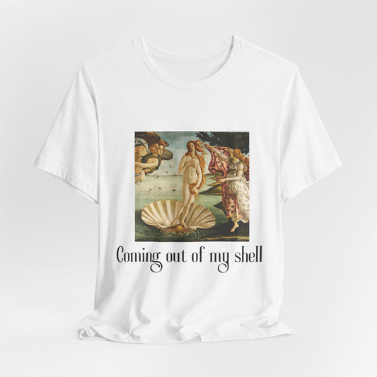 Birth of Venus, Sandro Botticelli Painting, Unisex T-Shirt, Art T-Shirt, Fine Art, Art Lover Gift, Gift for Her, Gift for Him, Art History