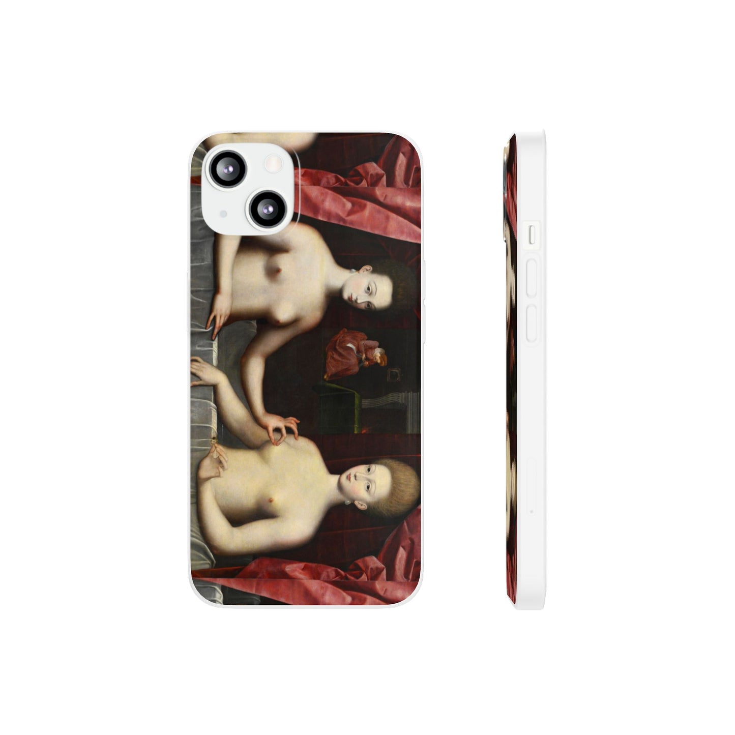 Gabrielle d'Estrées and One of Her Sisters iPhone case, Art iPhone case