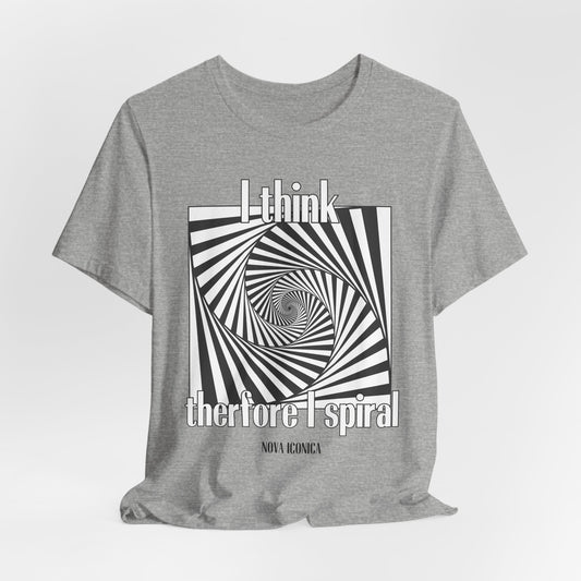 I think therefore I spiral Tee