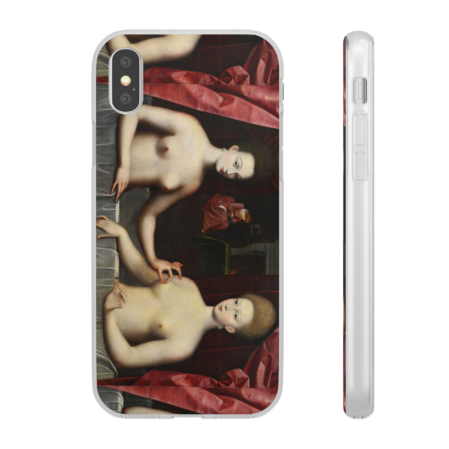 Gabrielle d'Estrées and One of Her Sisters iPhone case, Art iPhone case