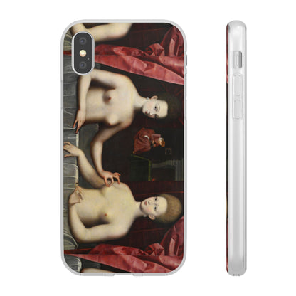 Gabrielle d'Estrées and One of Her Sisters iPhone case, Art iPhone case