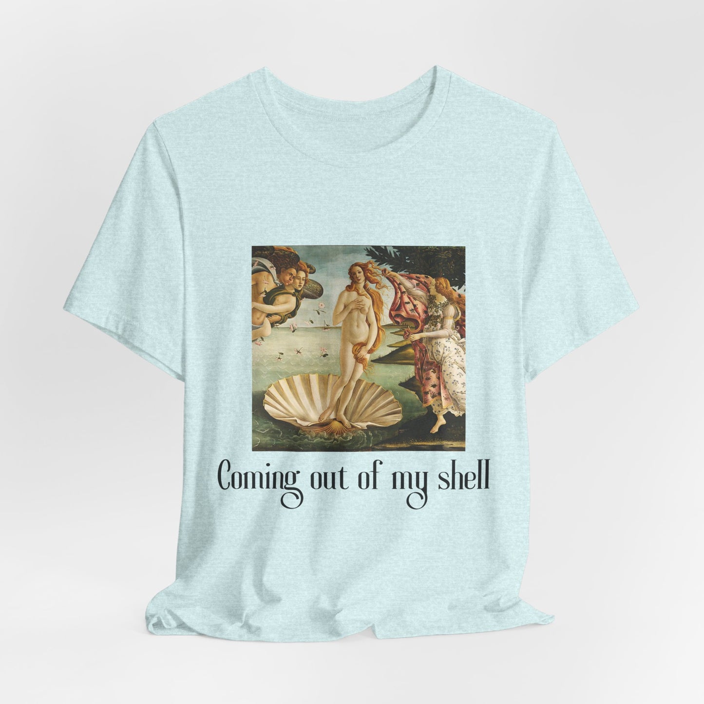 Birth of Venus, Sandro Botticelli Painting, Unisex T-Shirt, Art T-Shirt, Fine Art, Art Lover Gift, Gift for Her, Gift for Him, Art History