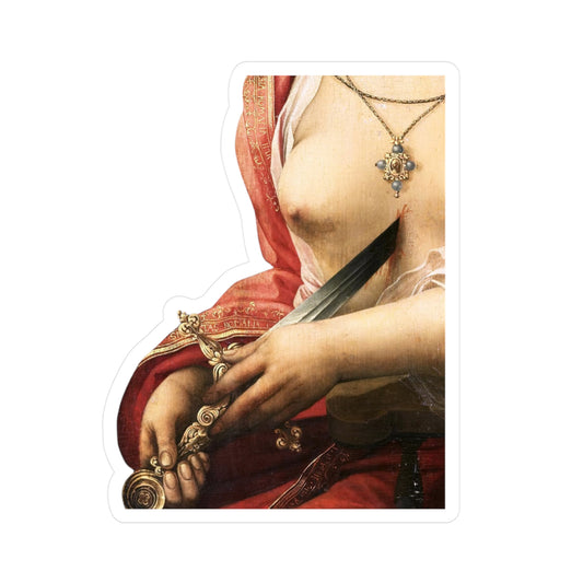 Suicide of Lucretia stickers,Renaissance Aesthetic Sticker,classical art decal,cottagecore,light academia,dark academia,art vinyl