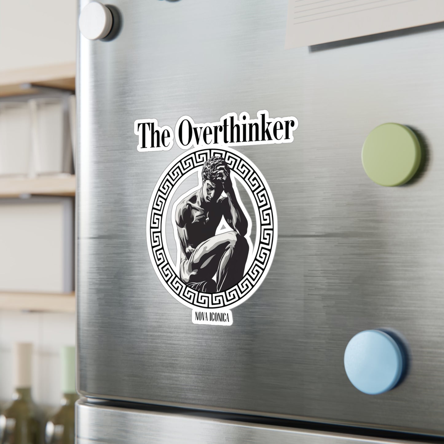 The Overthinker Sticker