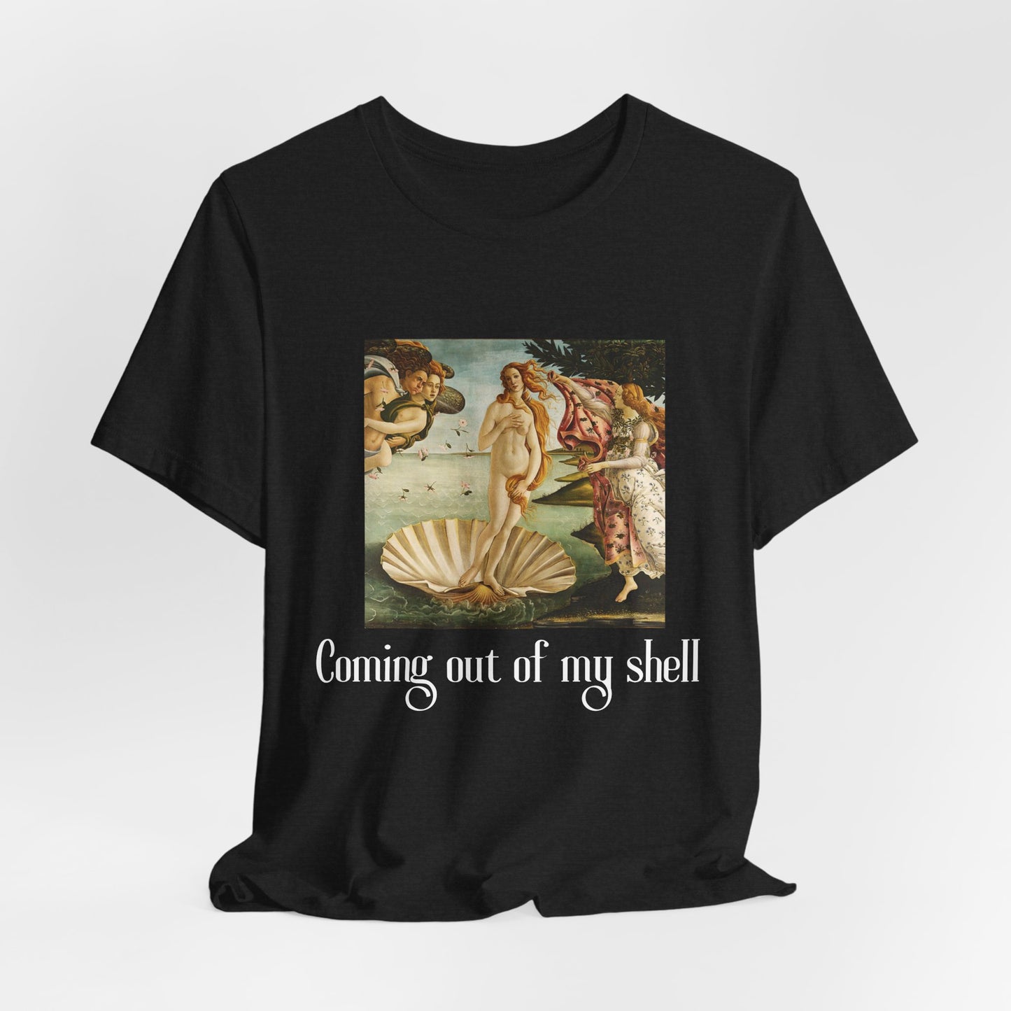 Birth of Venus, Sandro Botticelli Painting, Unisex T-Shirt, Art T-Shirt, Fine Art, Art Lover Gift, Gift for Her, Gift for Him, Art History