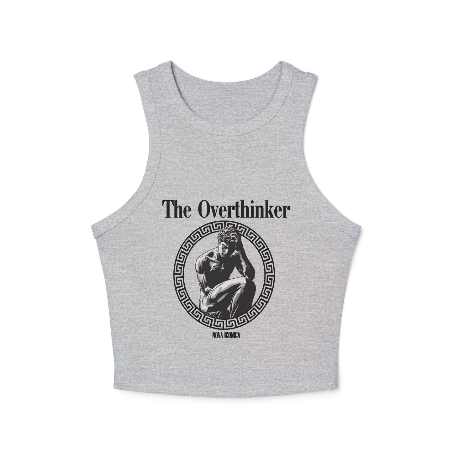 Overthinker Fitted Tank Top