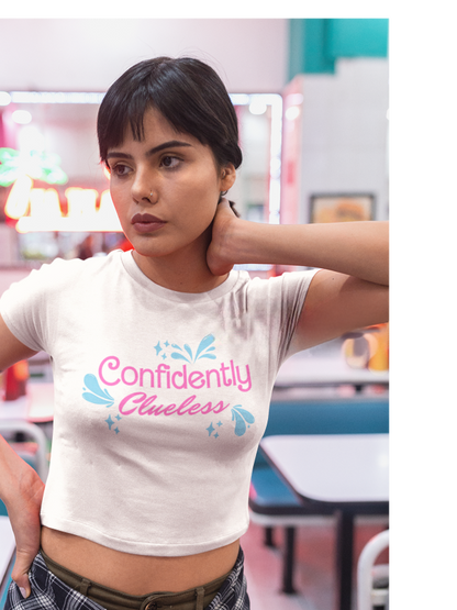 Confidently Clueless Baby Tee