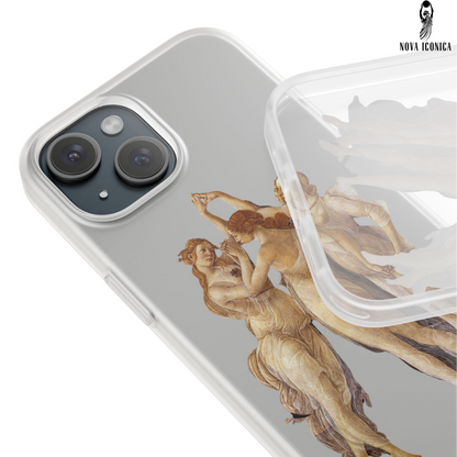 Three Graces Clear iPhone Case,Classical art phone case,aesthetic,arttok,iPhone android wireless charging,Feminist,Renaissance
