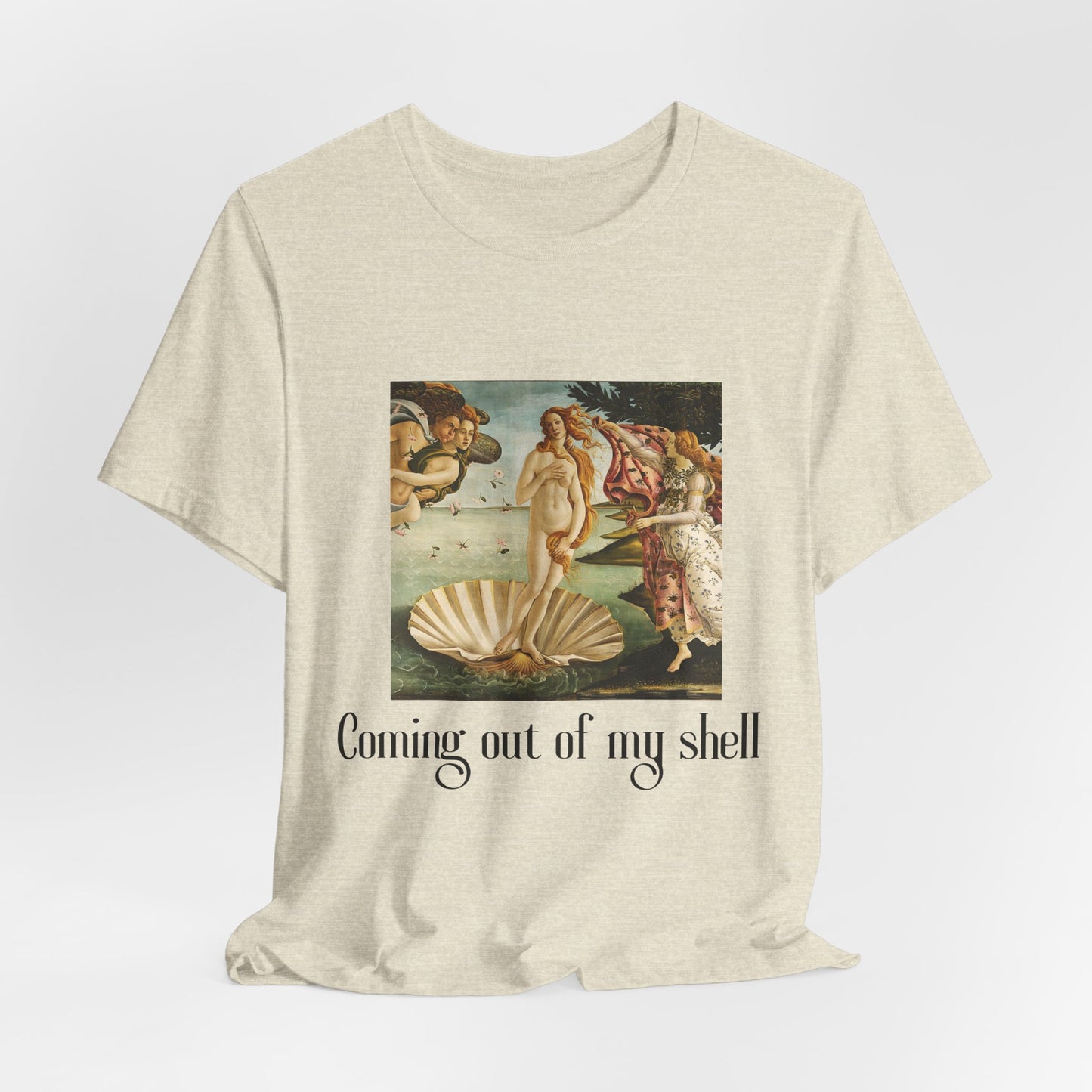 Birth of Venus, Sandro Botticelli Painting, Unisex T-Shirt, Art T-Shirt, Fine Art, Art Lover Gift, Gift for Her, Gift for Him, Art History