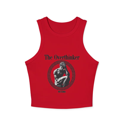 Overthinker Fitted Tank Top