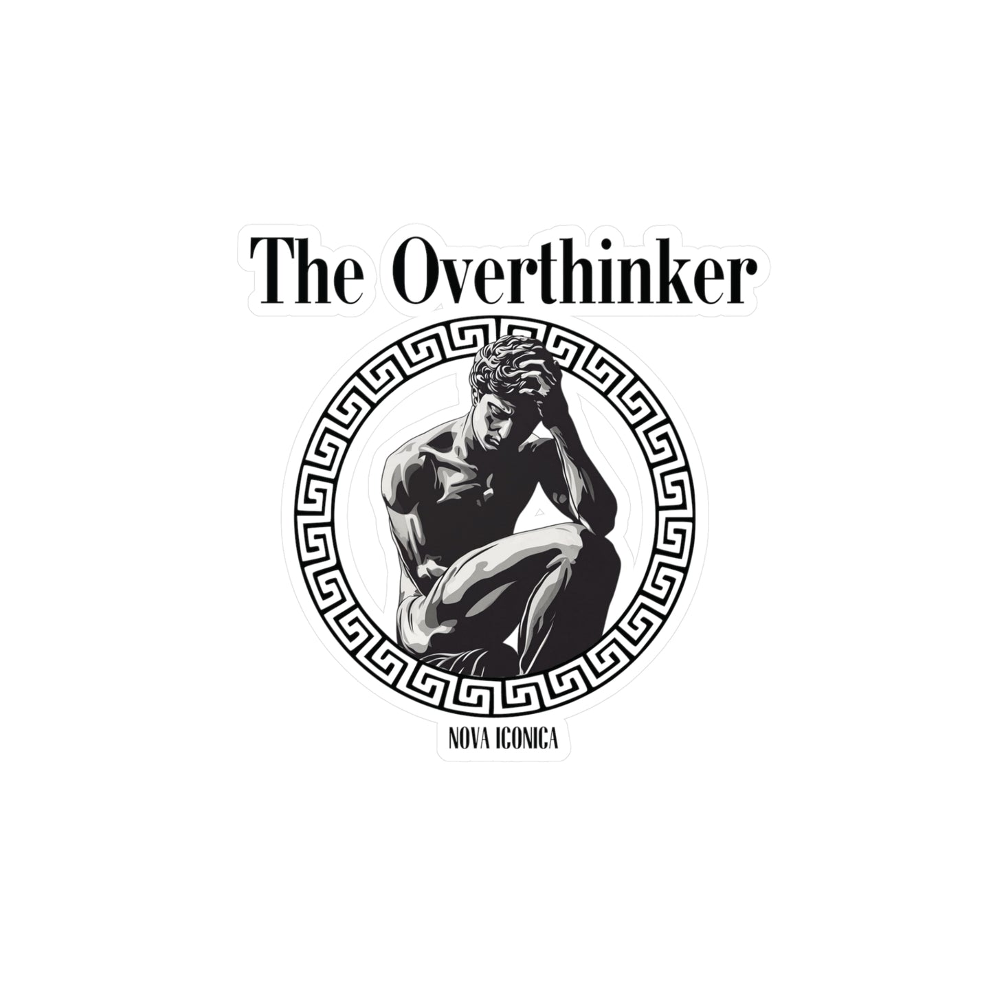 The Overthinker Sticker