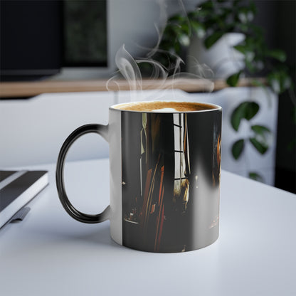 Color Morphing Coffee Mug - Artistic Design for Home & Office