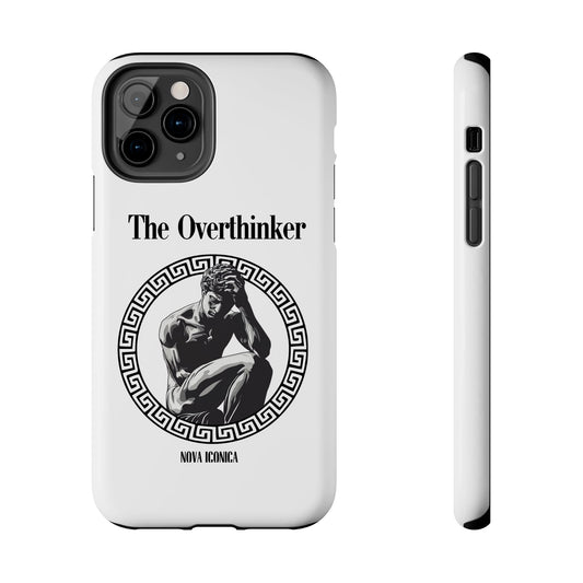 Overthinker Phone case, tough phone case, hybrid phone case, protective phone case, overthinker iphone case, overthinker samsung case