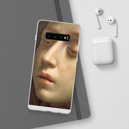 Renaissance tears detail iPhone Case, Aesthetic iPhone case