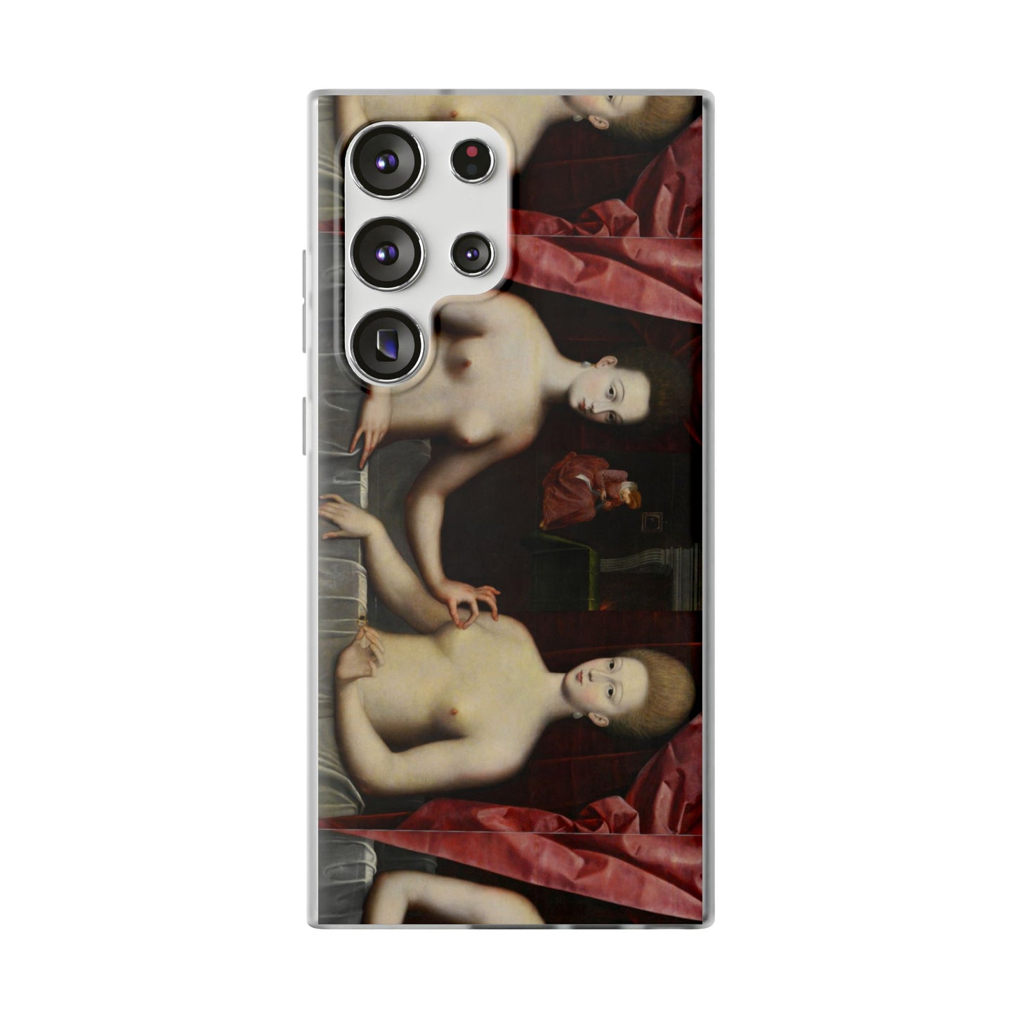 Gabrielle d'Estrées and One of Her Sisters iPhone case, Art iPhone case