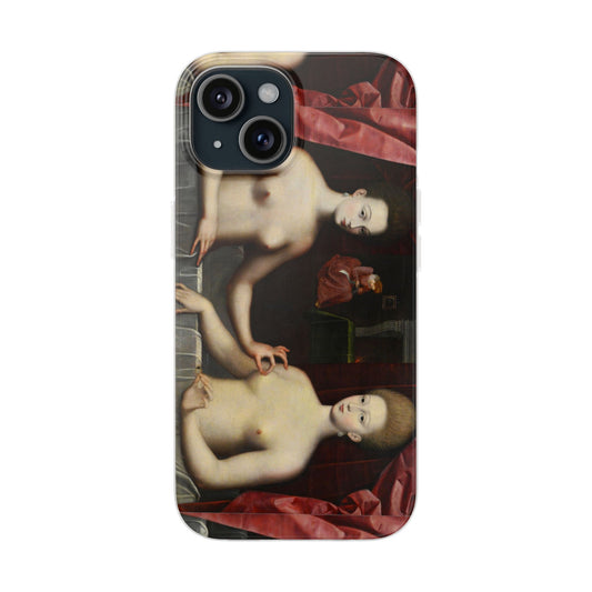 Gabrielle d'Estrées and One of Her Sisters iPhone case, Art iPhone case