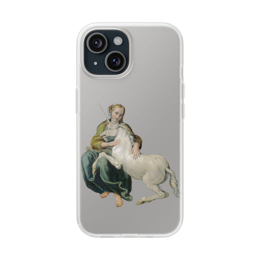 Domenichino - The Maiden and the Unicorn iPhone case, Renaissance iPhone case, Art iPhone case