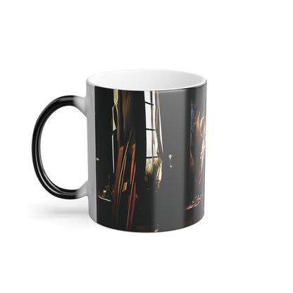 Color Morphing Coffee Mug - Artistic Design for Home & Office