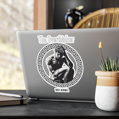 The Overthinker Vinyl Decal | Thoughtful Art for Creatives | Unique Home Decor