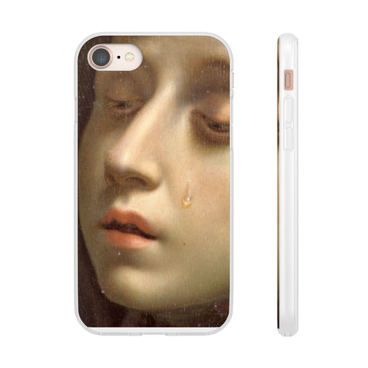 Renaissance tears detail iPhone Case, Aesthetic iPhone case