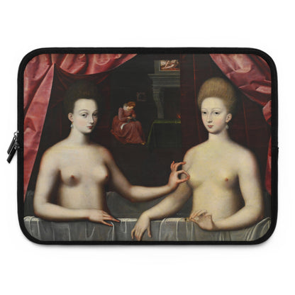 Gabrielle d'Estrées and One of Her Sisters Laptop Case